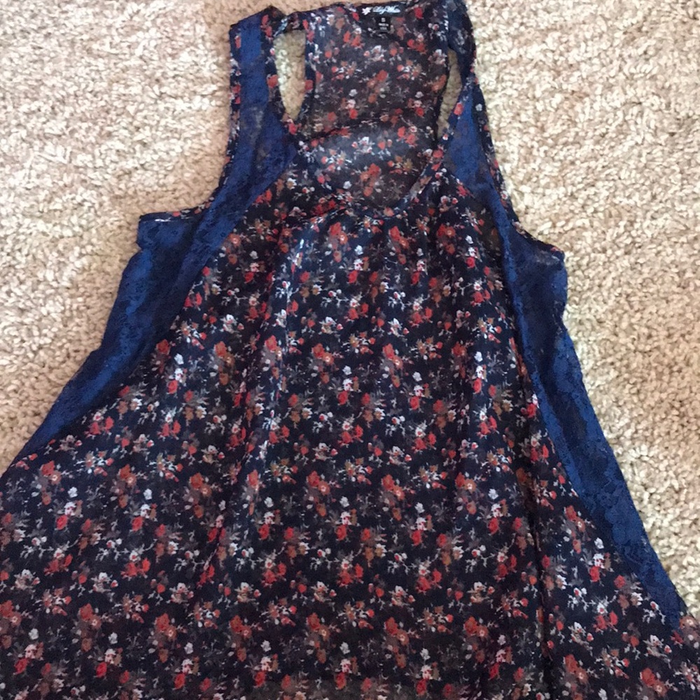 Pattern tank top